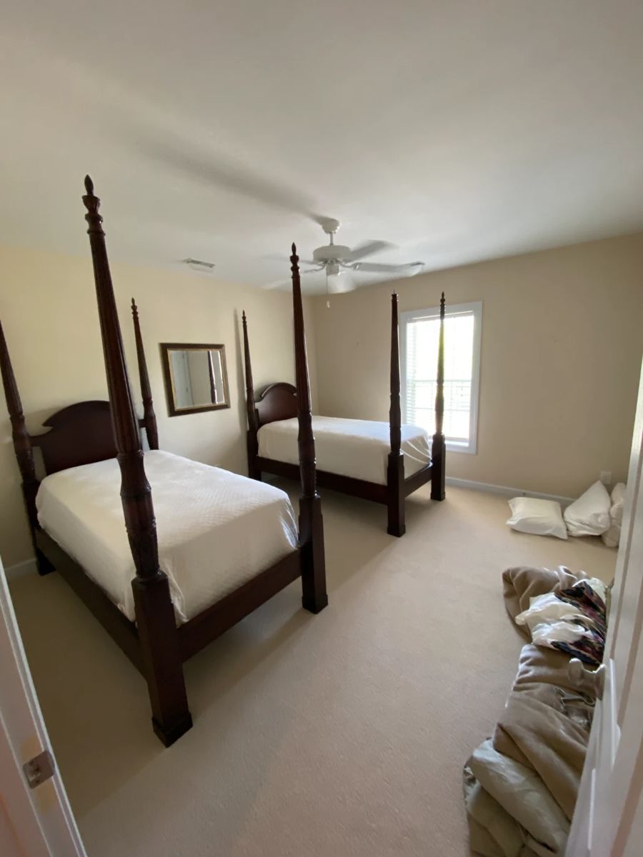 Not included in the 50% off (2) Vintage Twin Four Poster Mahogany Rice Carved Bed will not be on display but are for sale. Please ask if you would like to see them.