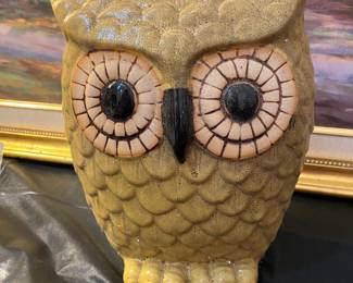 owl vase