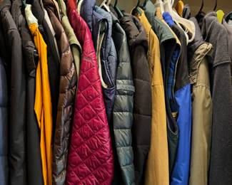 Some Northface Jackets and Clothing