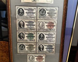 Framed Currency