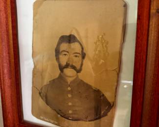 Antique Framed Photo