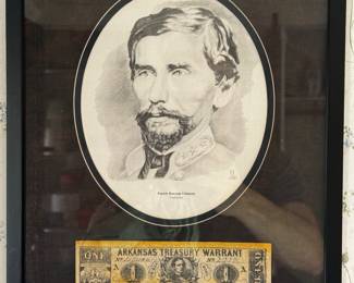 Framed Treasury Warrant