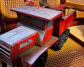 Vintage Metal Dump Truck