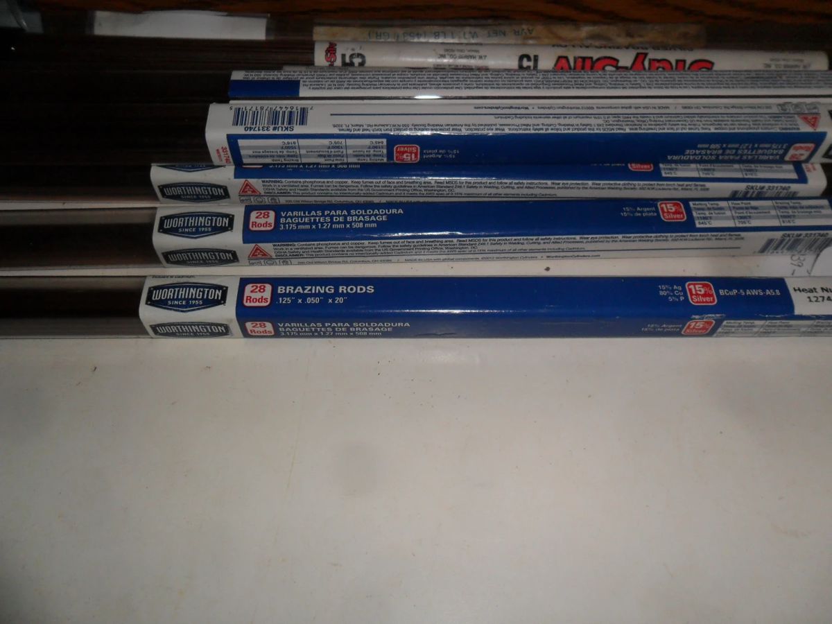 Brazing rods