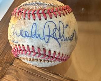 Brooks Robinson signed baseball
