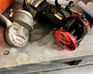 Vintage fishing reels