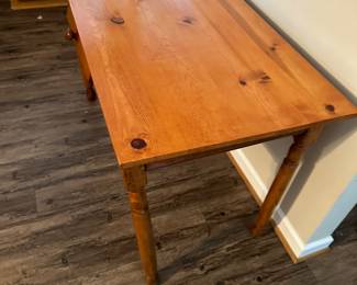 nice  maple desk/table $75