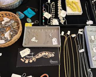 Lots of gold and silver jewelry