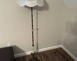 Vintage tall floor lamp