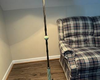 Vintage tall floor lamp