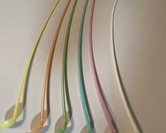 Tupperware ice tea spoons