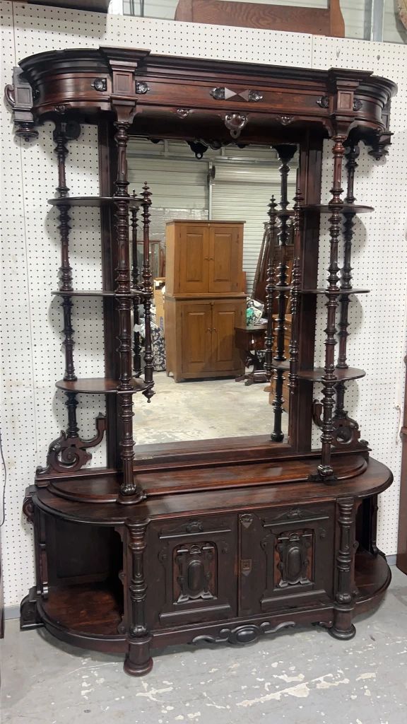 Signed Thomas Brooks Etagere