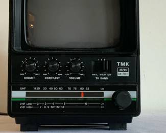 Vintage TMK Model 700 Portable TV