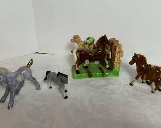 Tulsi Accents Hand Painted Japanese Horses