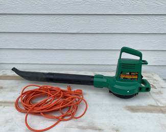 Weed Eater Electric Blower with Extension Cord