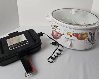 Hamilton Beach Crockpot Fast Grill