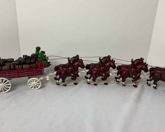 Budweiser CastIron Beer Wagon