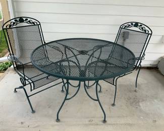 003 Metal Patio Set