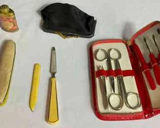 Antique Manicure Sets More