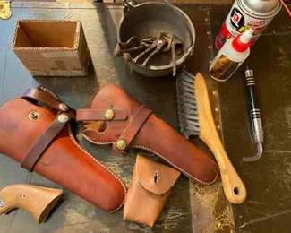 Gun Holsters, Grip Lead Molding