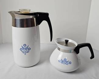 Vintage Corningware Percolator Tea Pot