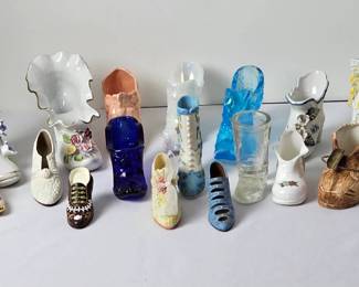 Miniature Slipper Boot Collectible Lot