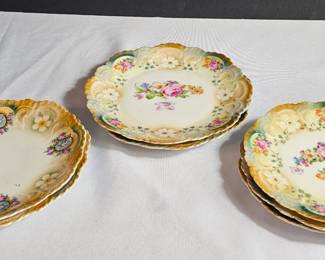Set of 7 Bavaria Plates 