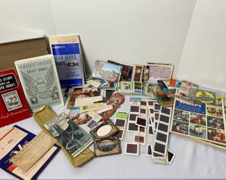 Postcards Used Stamps Vintage Collectables