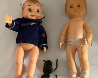 Effanbee Mickey Sailor Sun Rubber Company Doll