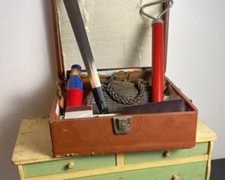 Case with Great Vintage Items