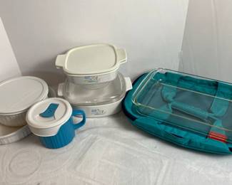 Bakeware including Pyrex Corningware