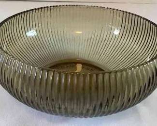 E.O. Brody Brown Glass Bowl