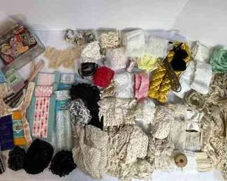 Vintage Lace, Rick Rack More Decorative Trim