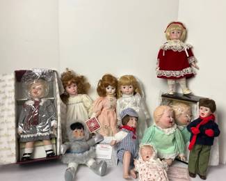 Porcelain Doll Collection