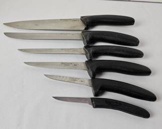 Set of 6 Chicago Cutlery Bio Curve Knives