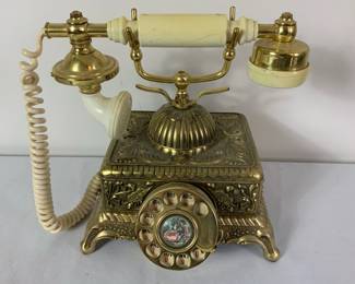 Vintage Corded Rotary Phone