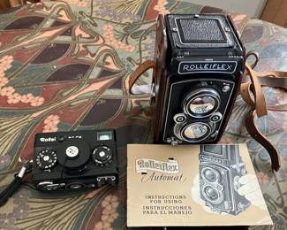 Rollieflex camera 
