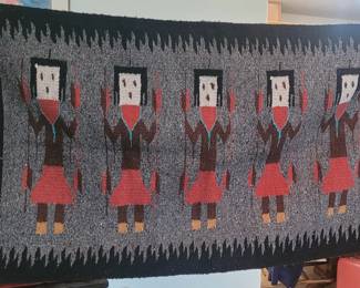 Navajo Yei rug