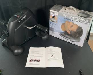 Brookcycle Mini Bike And Homedics Massager