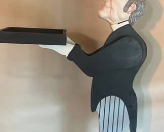 BOMBAY Furniture Waiter Statue 
