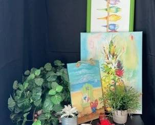 Colorful Coastal decor 