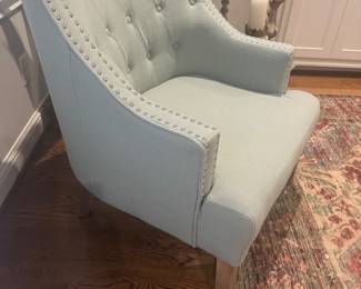 Barrel back arm chair