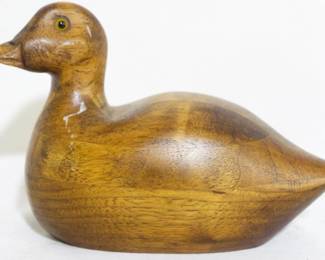 13 - Wooden Duck 3.5x5x3
