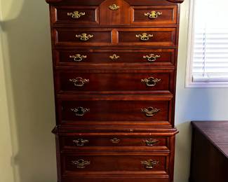 Queen Ann Style Highboy Dresser