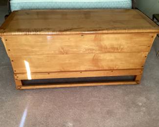 Tigard maple storage trunk
