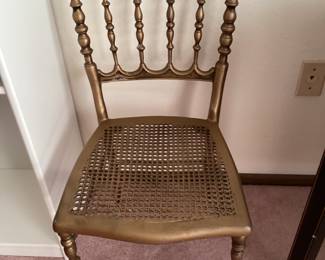 Vintage cast iron chairs