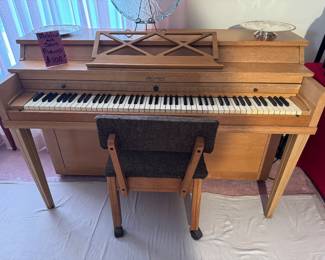 Mehlin and sons upright piano