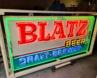 Blatz Beer Neon