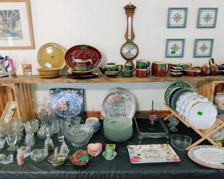 Vintage Pottery and Glassware