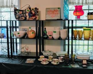 Vintage Glassware and collectibles